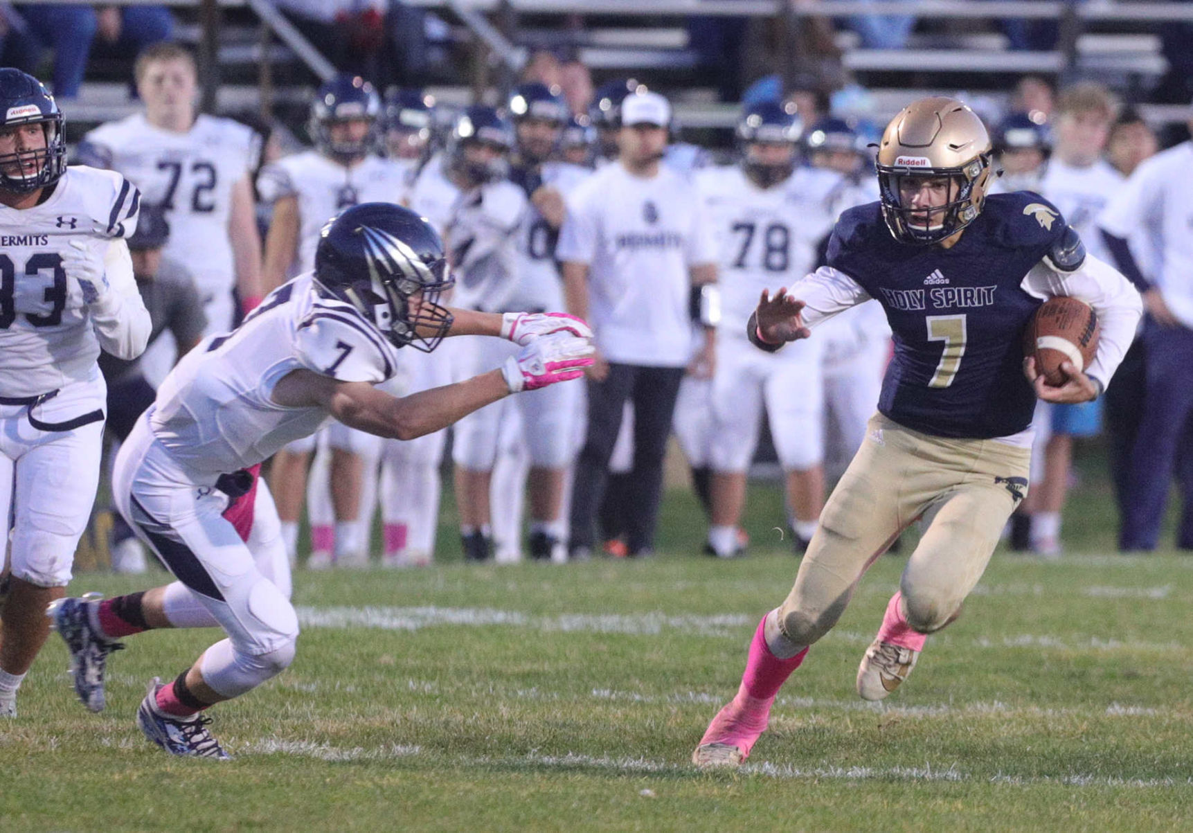 St. Augustine Prep vs Holy Spirit football game